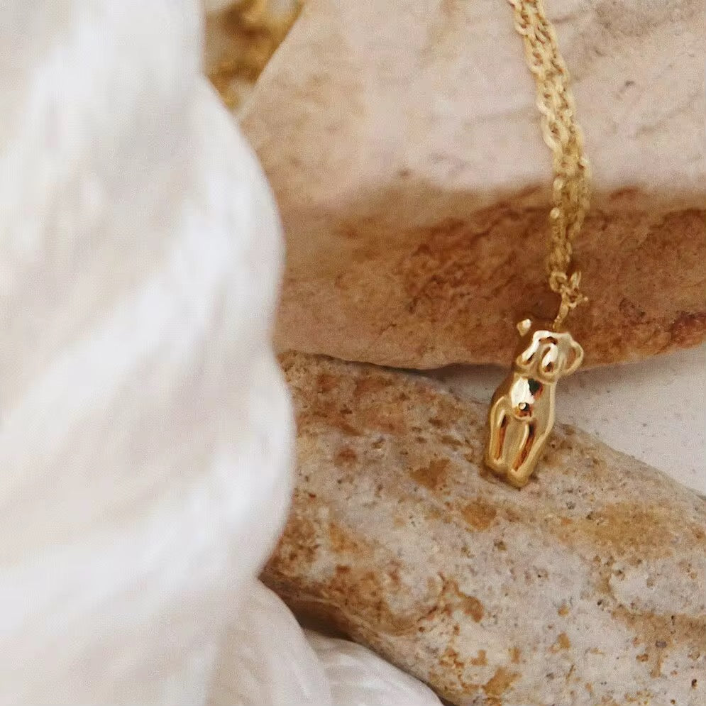 Bold Gold Pendant Necklace - The Golden Goddess